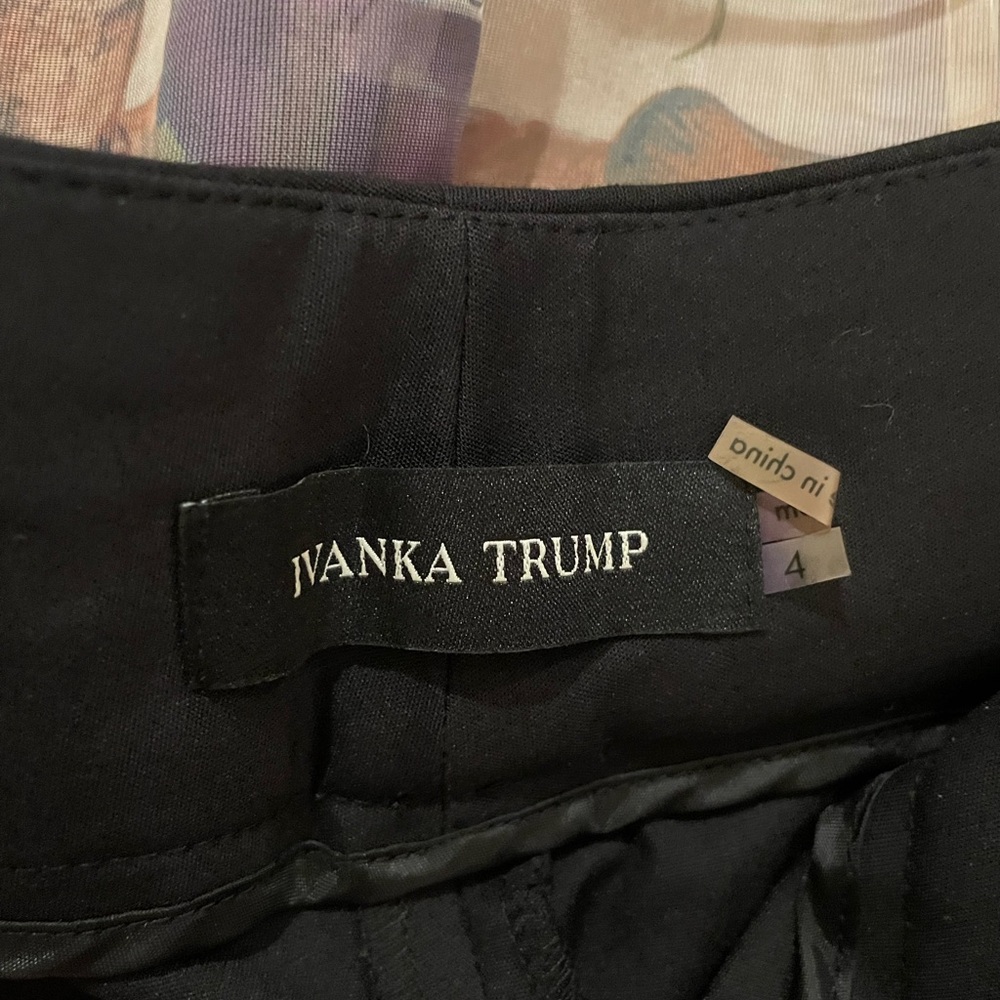 Ivanka Trump women black pants.